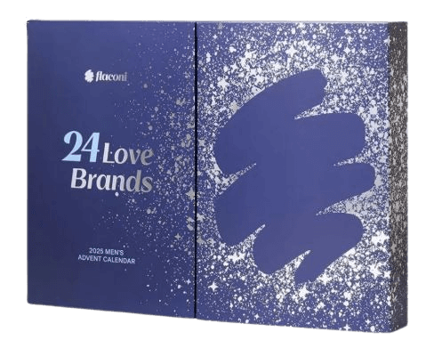 Flaconi 24 Love Brands miesten kosmetiikkakalenteri