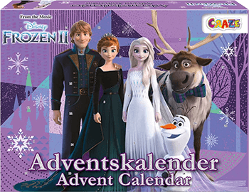 Frozen joulukalenteri lapsille Craze