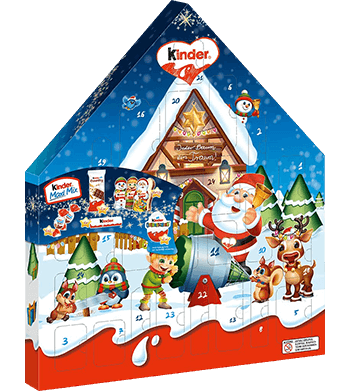 Kinder Maxi Mix Joulukalenteri