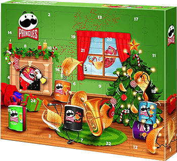 Pringles Joulukalenteri (salkku)
